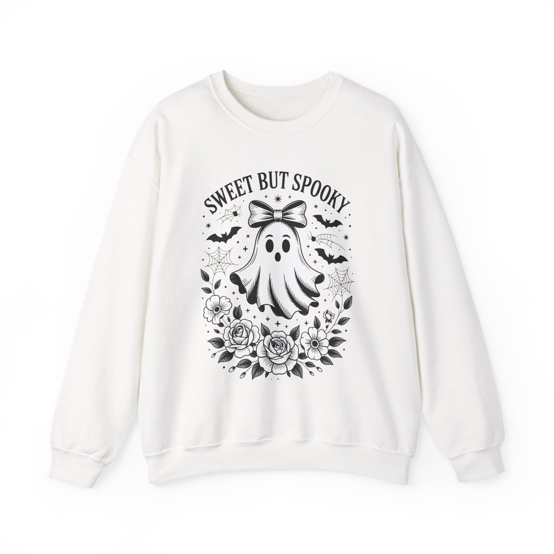 Sweet But Spooky Halloween Crewneck Sweatshirt - Samberule