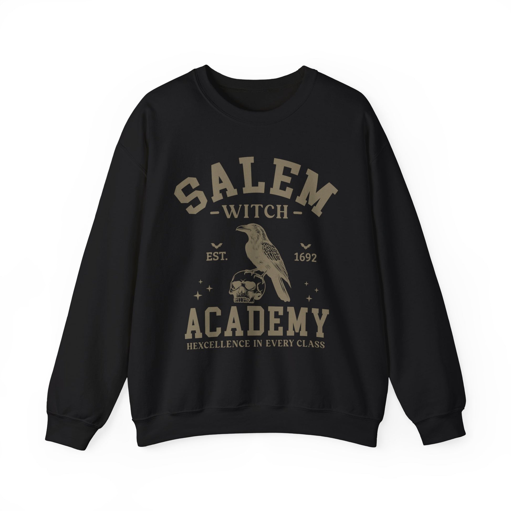 Salem Witch Academy Halloween Crewneck Sweatshirt - Samberule