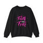 "Faith Over Fear" Faith Crewneck Sweatshirt