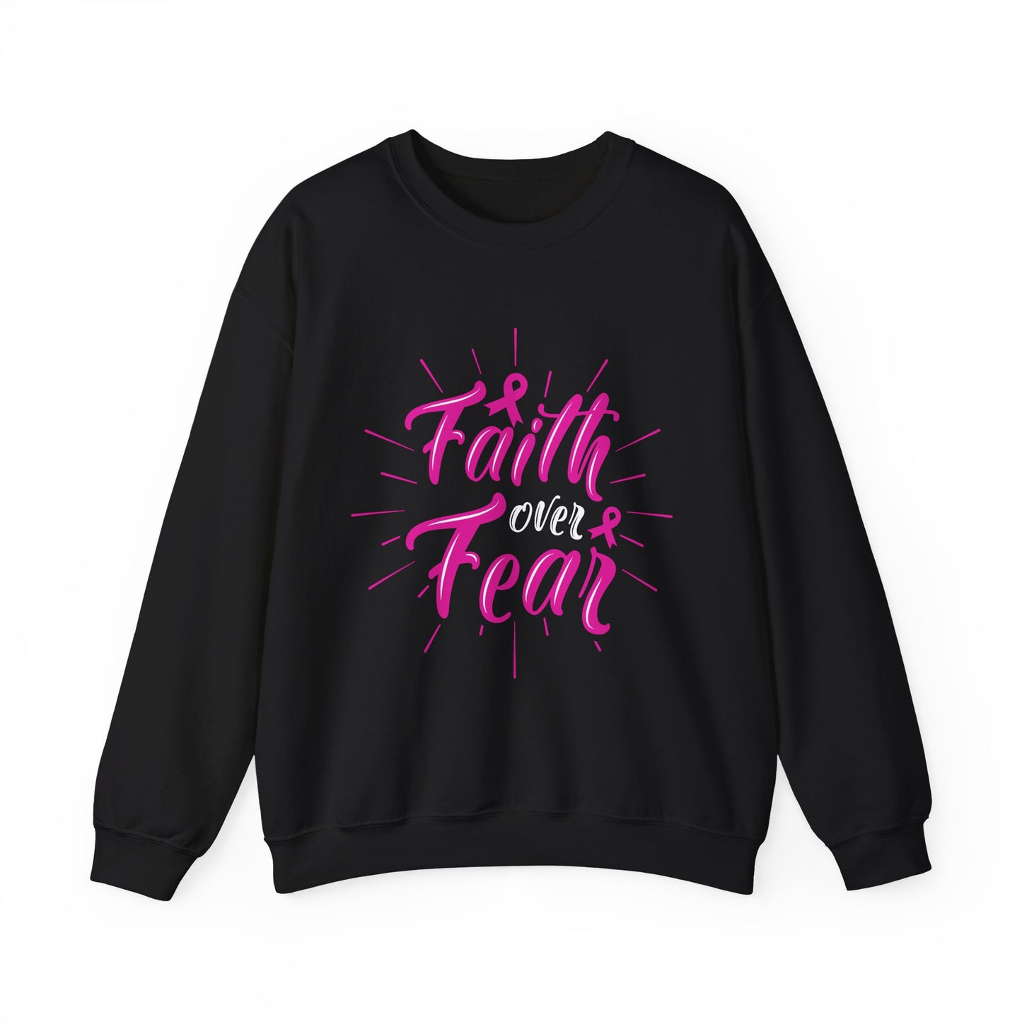 "Faith Over Fear" Faith Crewneck Sweatshirt