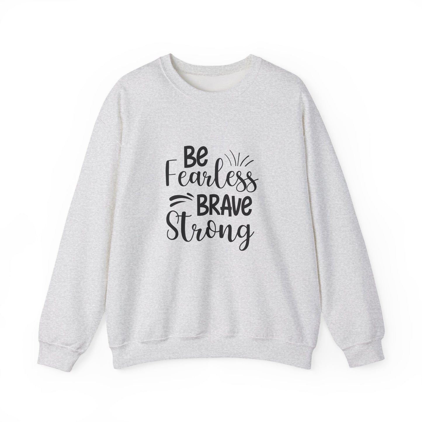 Fearless & Brave Mental Health Crewneck Sweatshirt