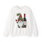 Holiday Gnome Cheer Christmas Crewneck Sweatshirt