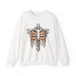 Skeletal Pumpkin Halloween Crewneck Sweatshirt - Samberule