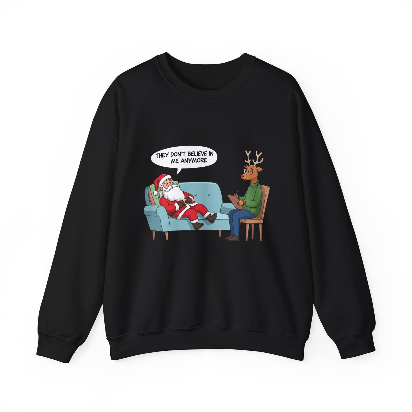 Cheerful Christmas Crewneck Sweatshirt
