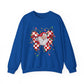 Santa Valentine’s Christmas Crewneck Sweatshirt