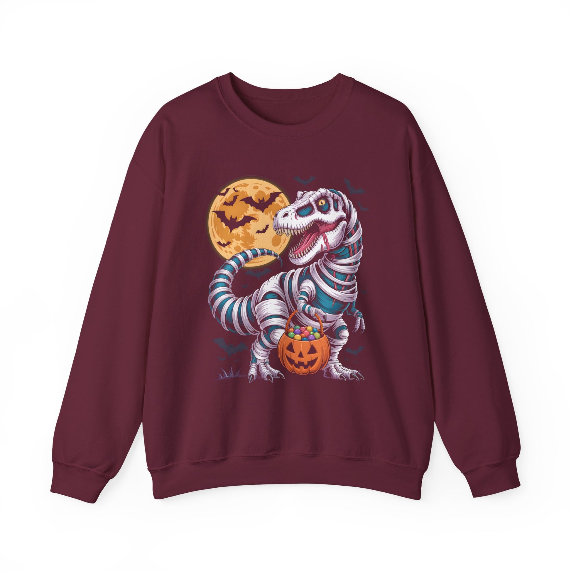 Dinosaur Halloween Crewneck Sweatshirt - Samberule
