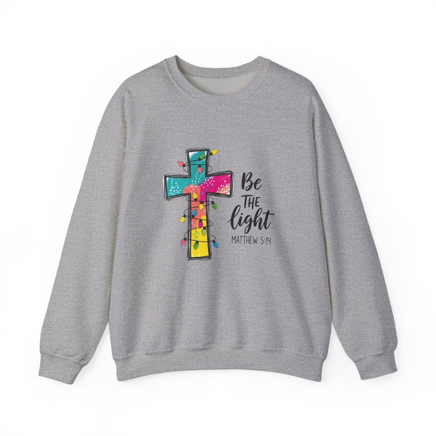 Be the Light Christmas Crewneck Sweatshirt - Samberule