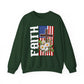 Inspired USA Faith Crewneck Sweatshirt