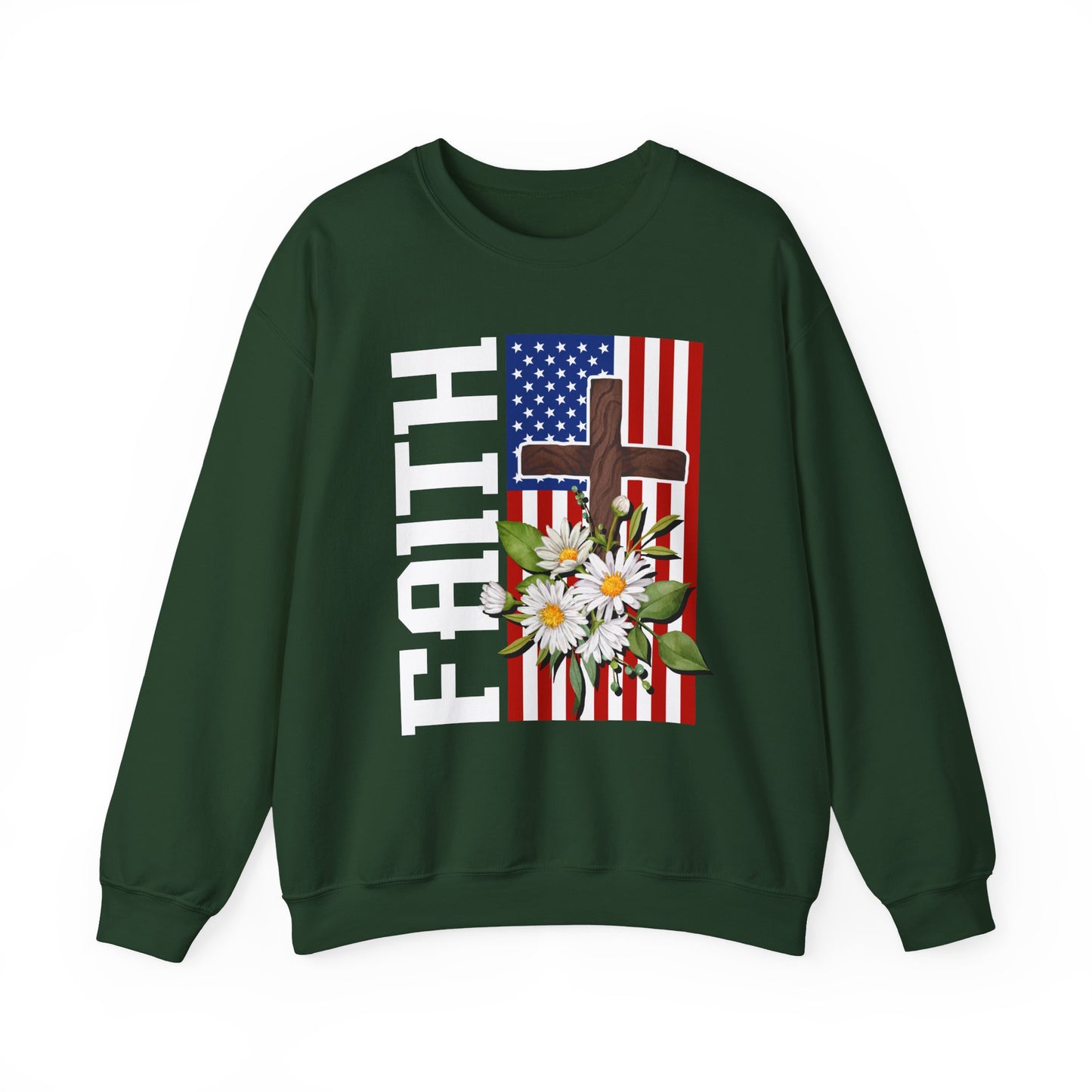 Inspired USA Faith Crewneck Sweatshirt