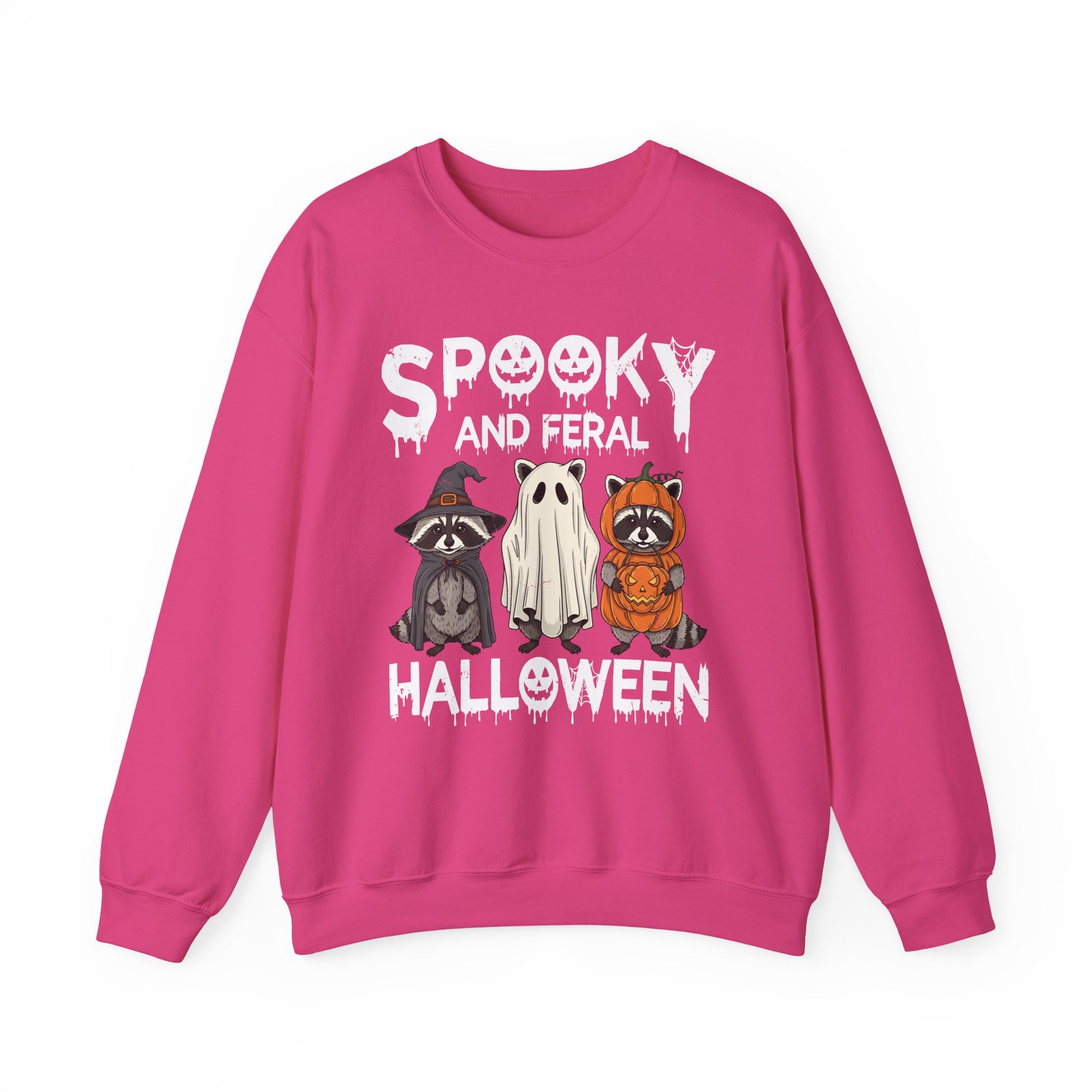 Spooky and Feral Halloween Crewneck Sweatshirt - Samberule