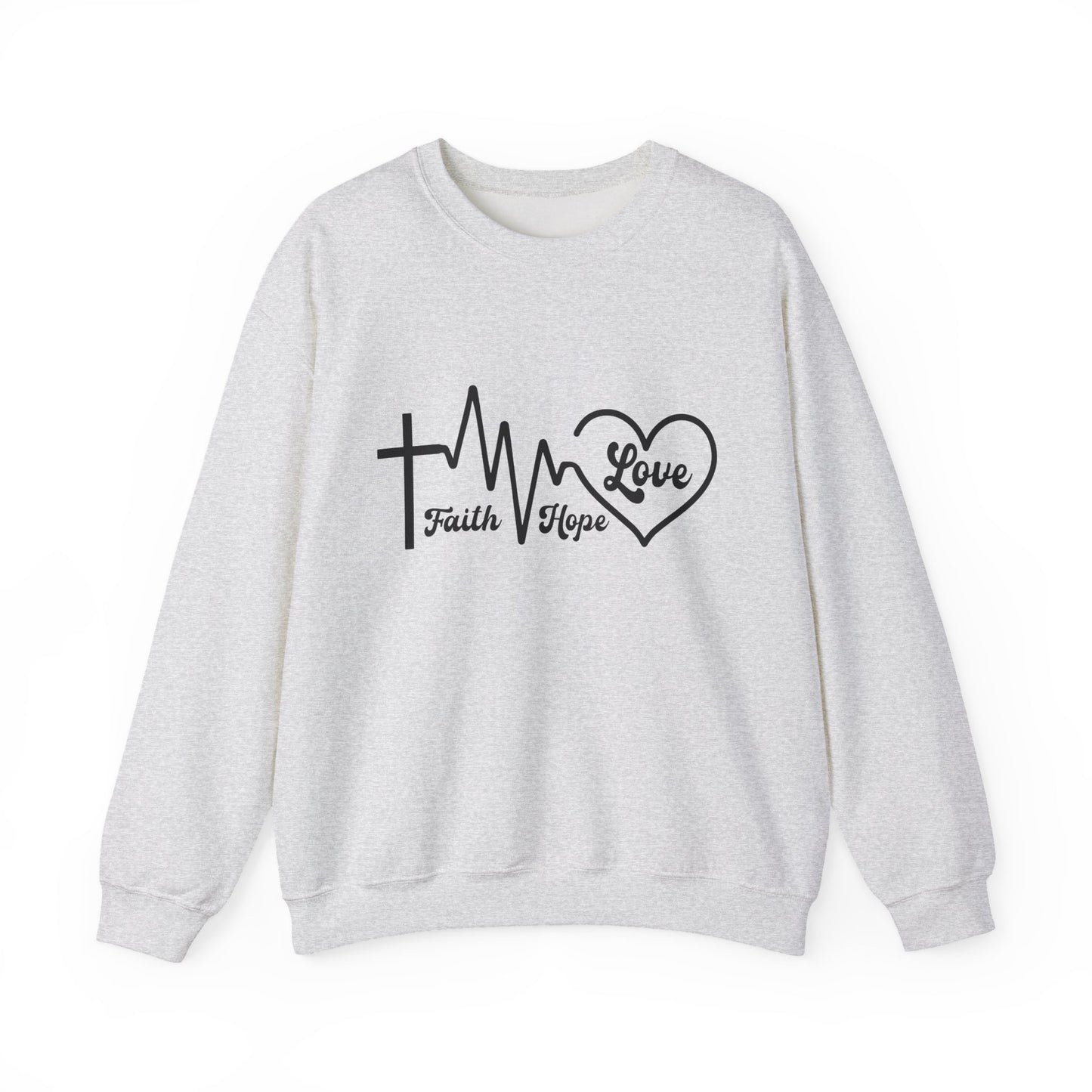 "Faith, Hope, Love" Faith Crewneck Sweatshirt