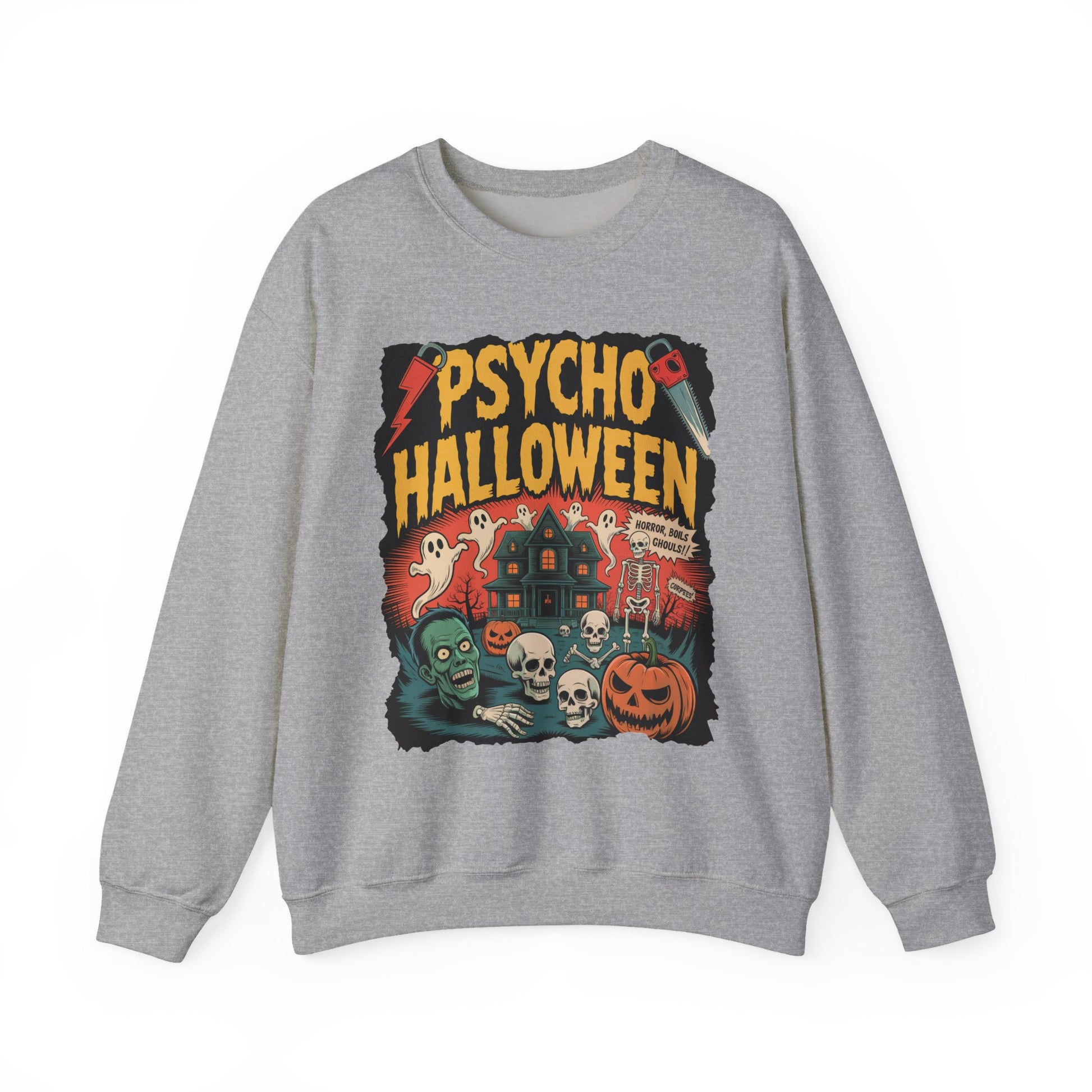 Psycho Halloween Crewneck Sweatshirt - Samberule