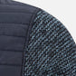 Men's Fleece Patchwork Jacket with Stand Collar