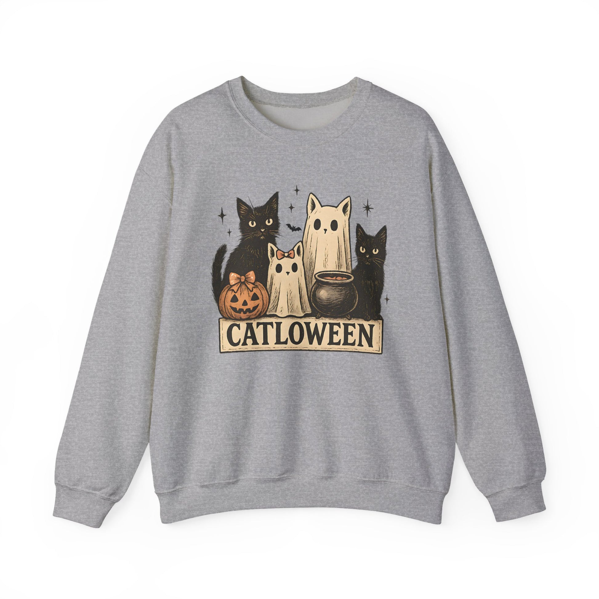 Catloween Halloween Crewneck Sweatshirt - Samberule