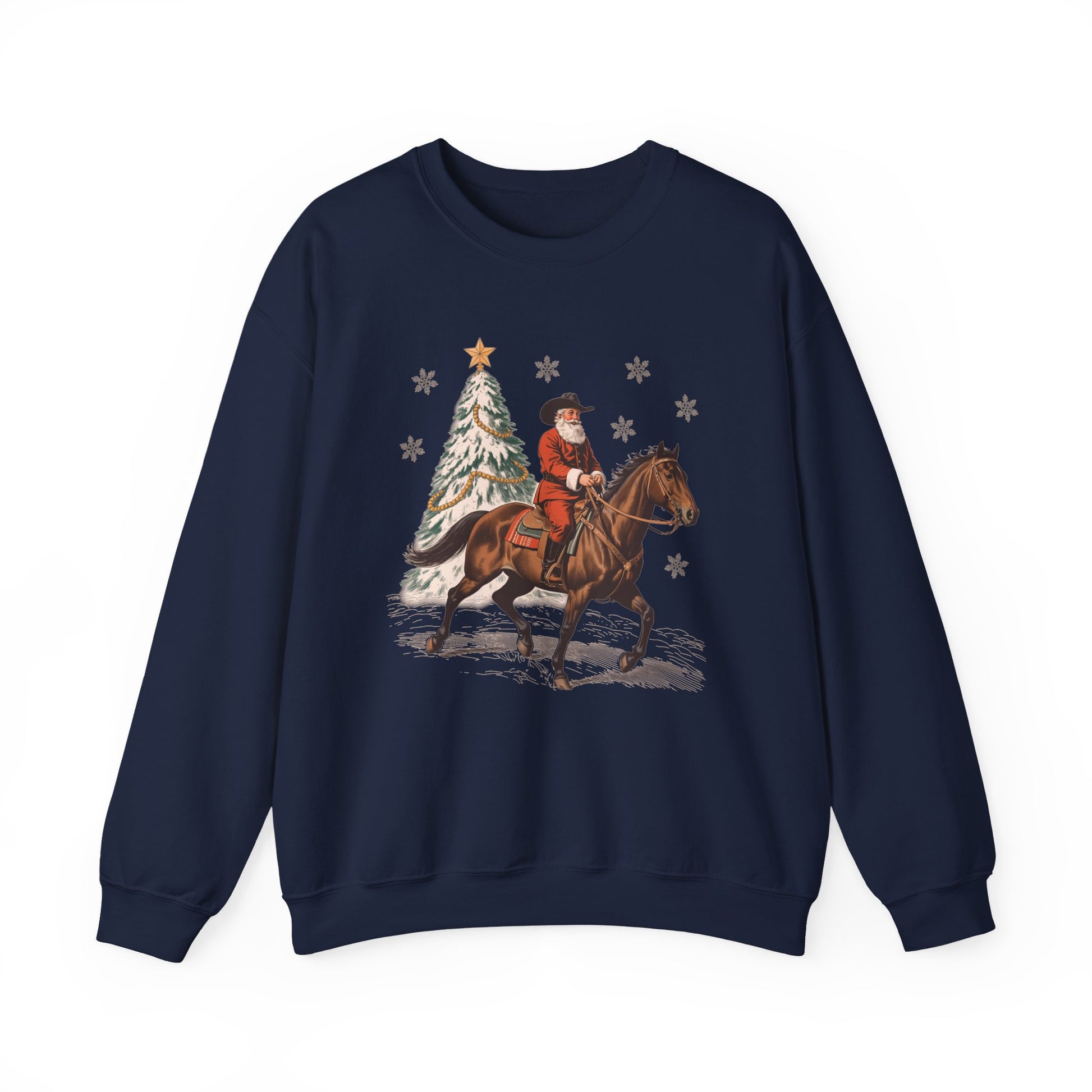 Equestrian Christmas Crewneck Sweatshirt - Samberule
