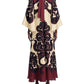 Elegance Ease Stunning Grenadilla Print Maxi Dress