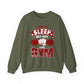 I Like To Sleep But Not Like Gym Crewneck Sweatshirt