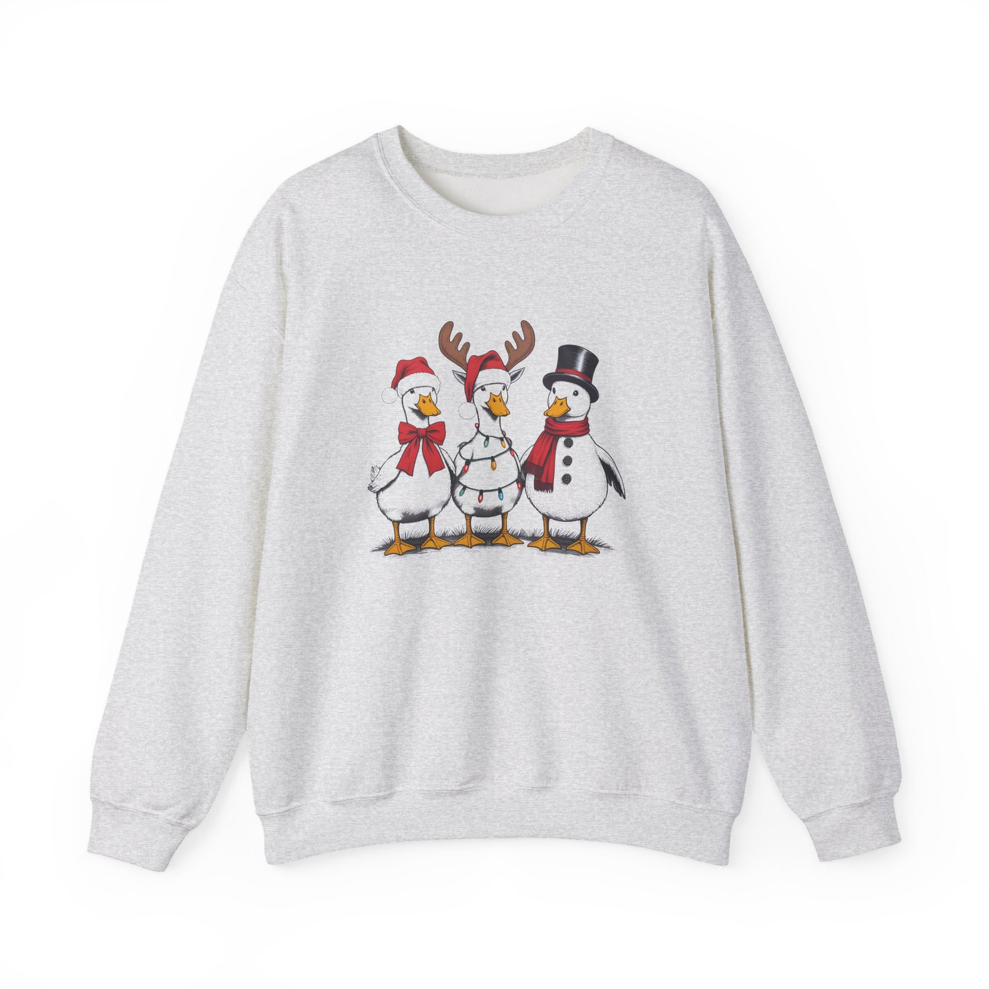 Festive Winter Snowmen Merry Christmas Crewneck Sweatshirt - Samberule