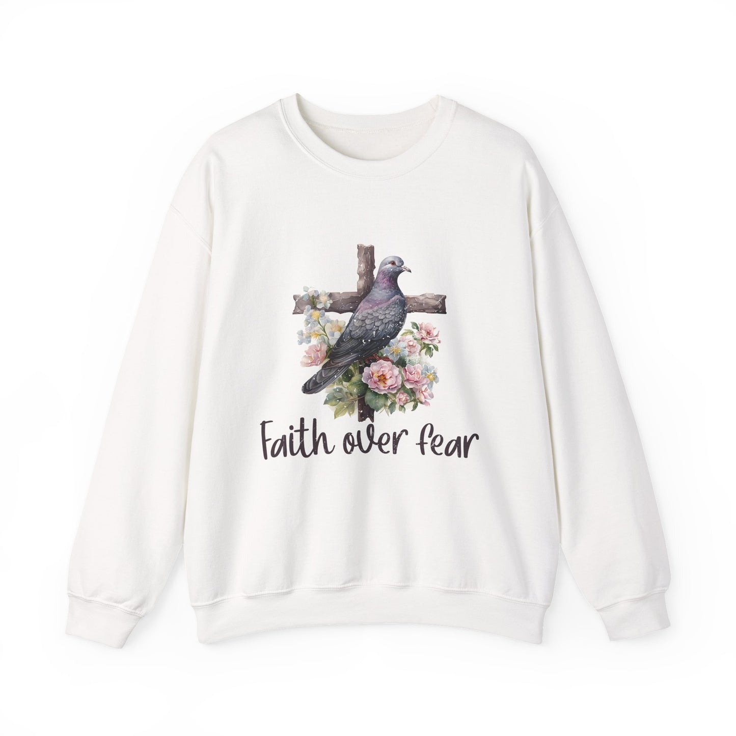 "Faith Over Fear" Faith Crewneck Sweatshirt