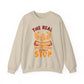The Real Workout Starts When You Want To Stop Gym Crewneck Sweatshirt