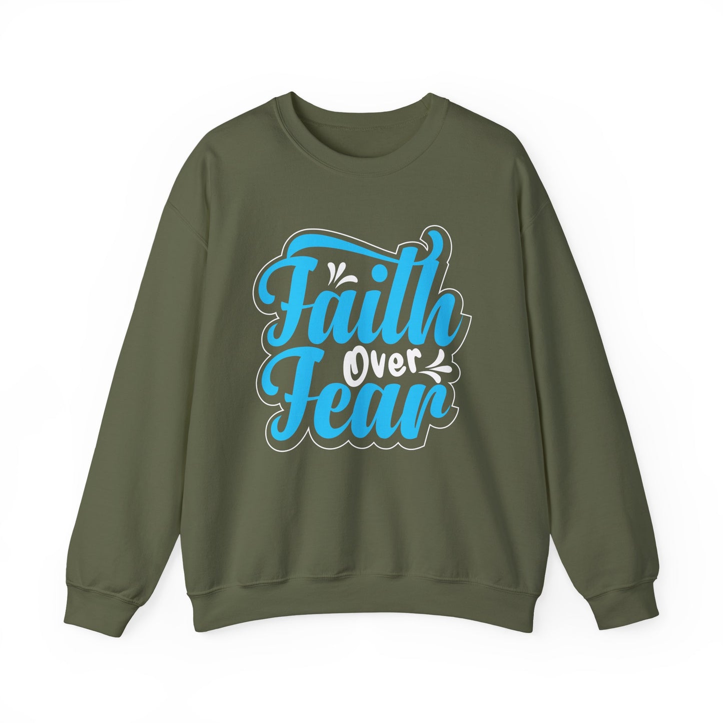 "Faith Over Fear" Faith Crewneck Sweatshirt