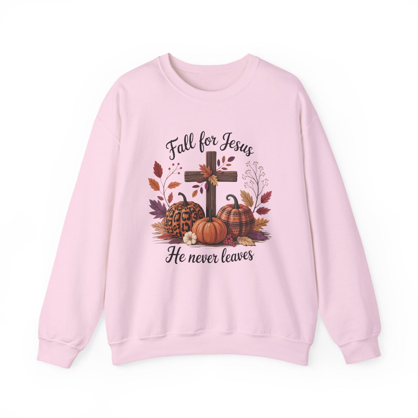 Fall for Jesus Halloween Crewneck Sweatshirt - Samberule