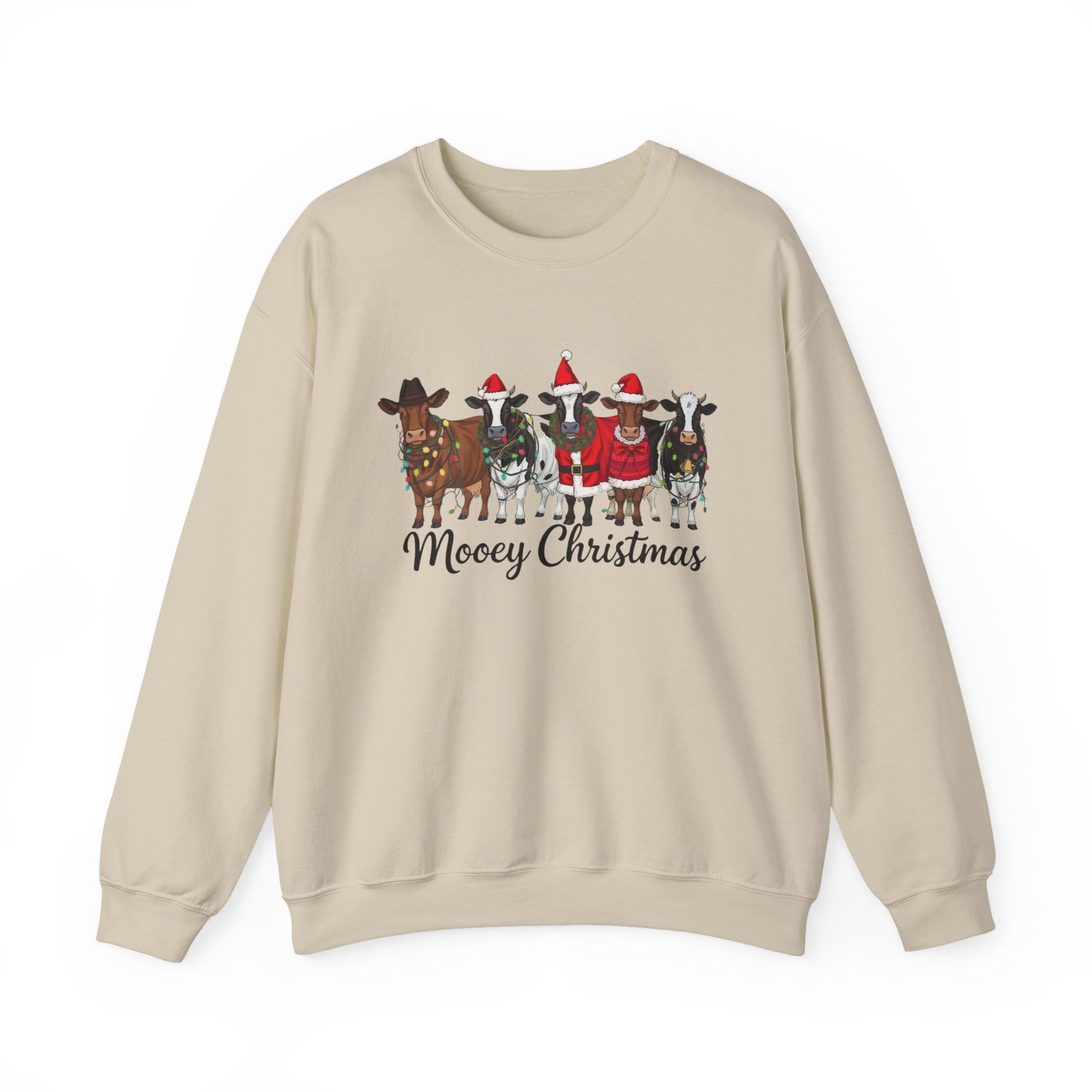 Mooey Christmas Crewneck Sweatshirt - Samberule