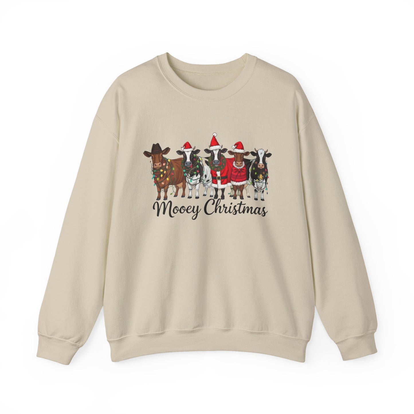 Mooey Christmas Crewneck Sweatshirt - Samberule