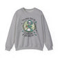 The Ghoul Runs on Caffeine and Sarcasm Halloween Crewneck Sweatshirt - Samberule