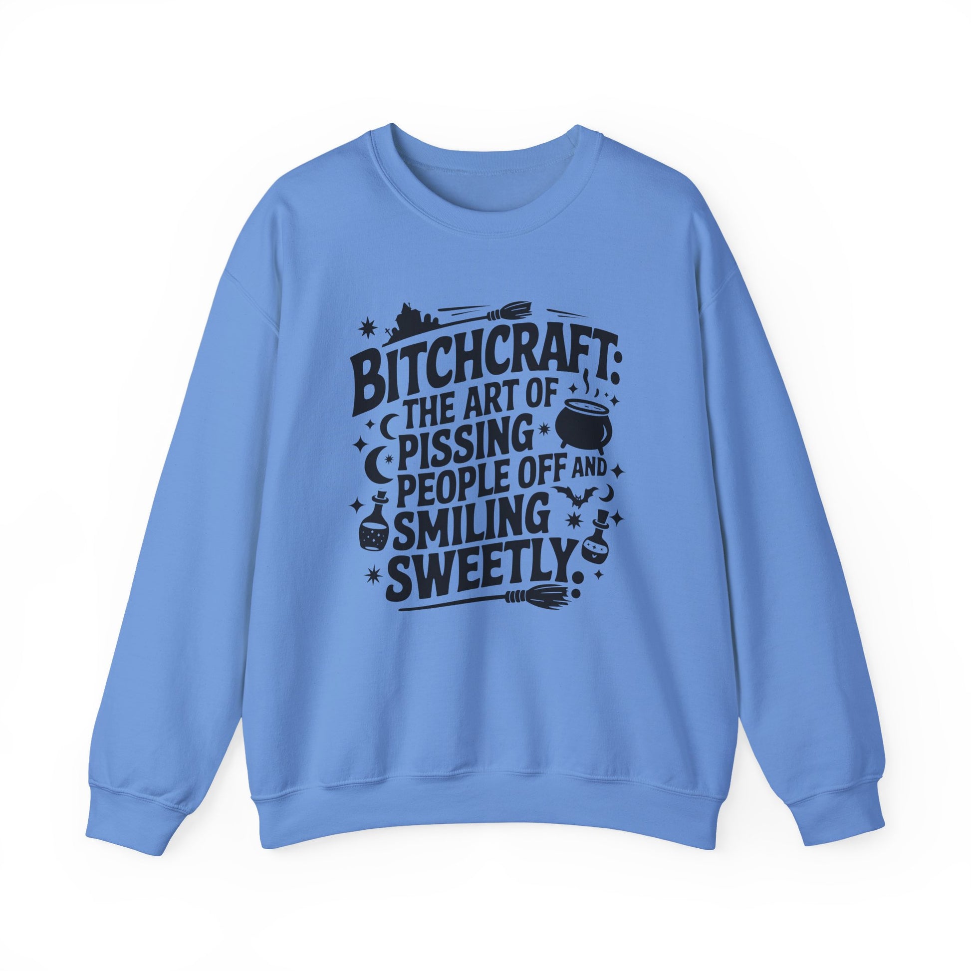 Bitchcraft Halloween Crewneck Sweatshirt - Samberule