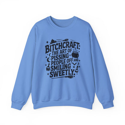 Bitchcraft Halloween Crewneck Sweatshirt - Samberule