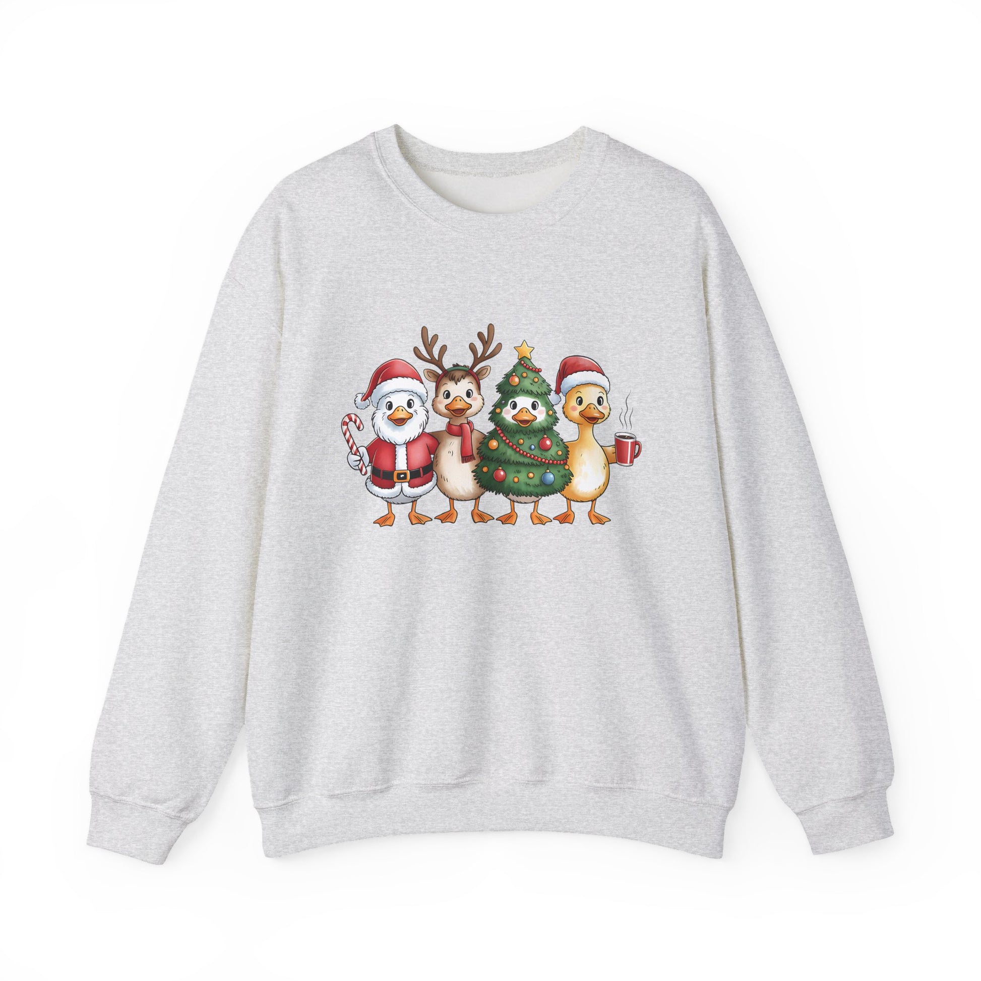 Festive Duck Christmas Crewneck Sweatshirt - Samberule