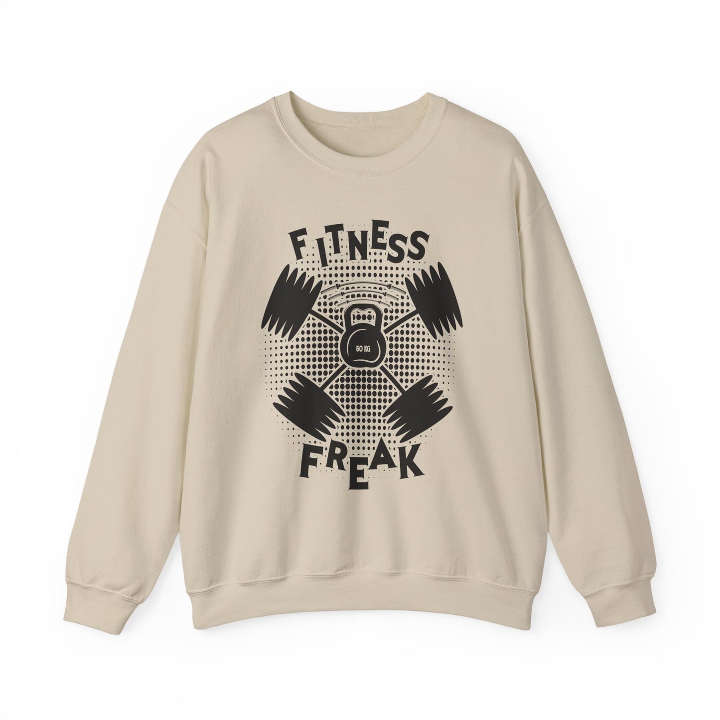 Fitness Freak Gym Crewneck Sweatshirt