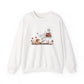 Cute Ghost & Dog Halloween Crewneck Sweatshirt - Samberule