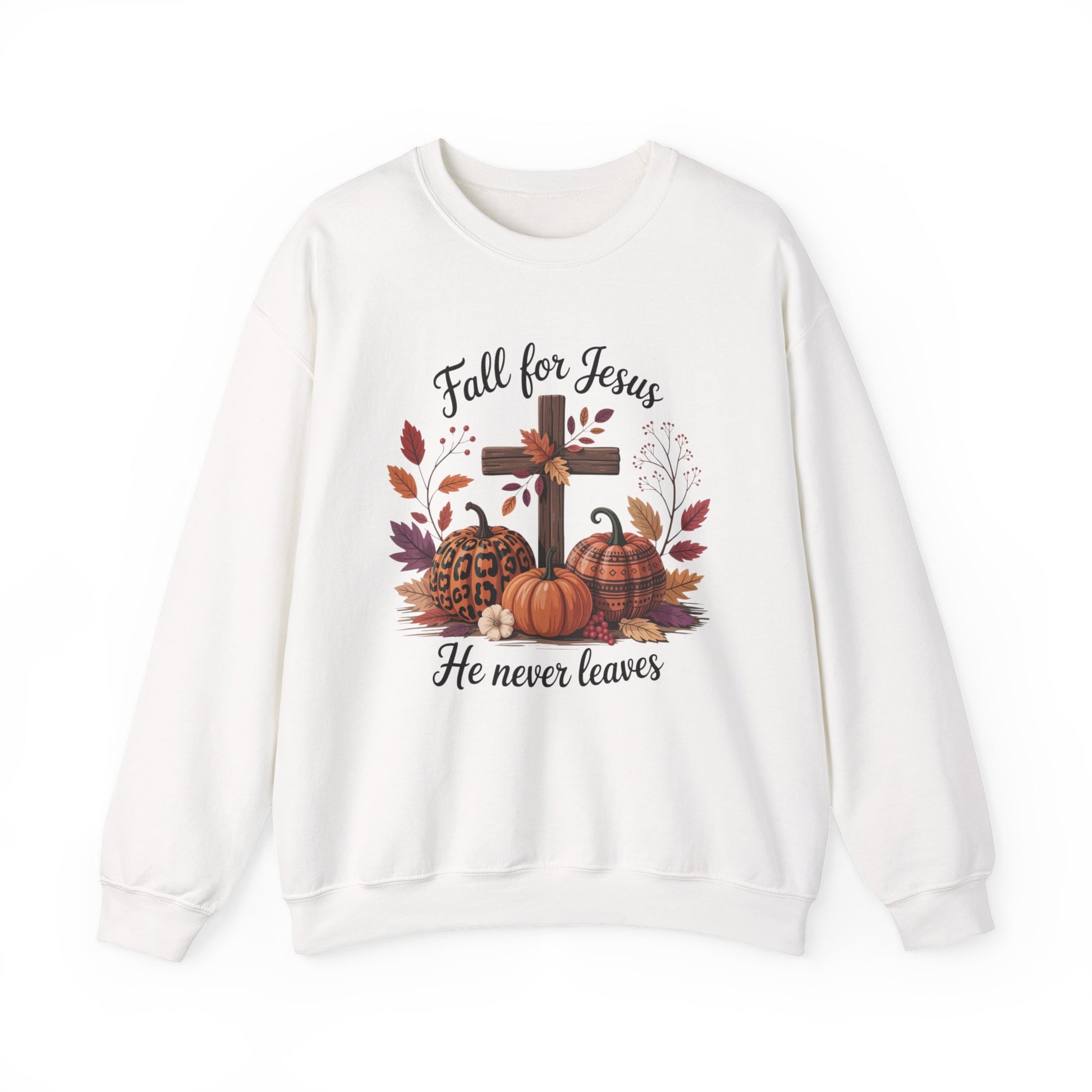 Fall for Jesus Halloween Crewneck Sweatshirt - Samberule