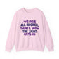 Perfect for Self-Care Motivational Mental Health Crewneck Sweatshirt