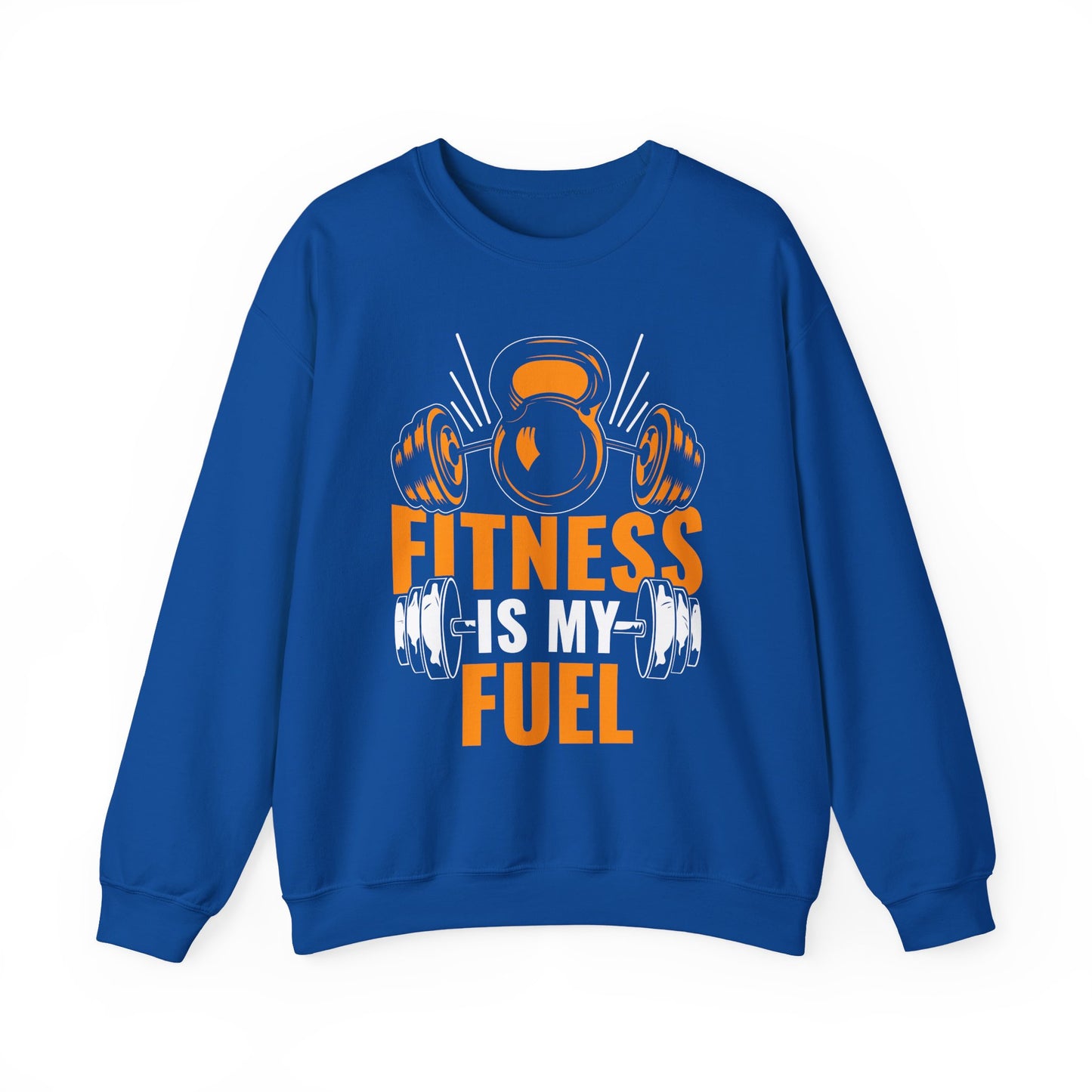Fitness Is My Fuel Gym Crewneck Sweatshirt