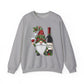Holiday Gnome Cheer Christmas Crewneck Sweatshirt