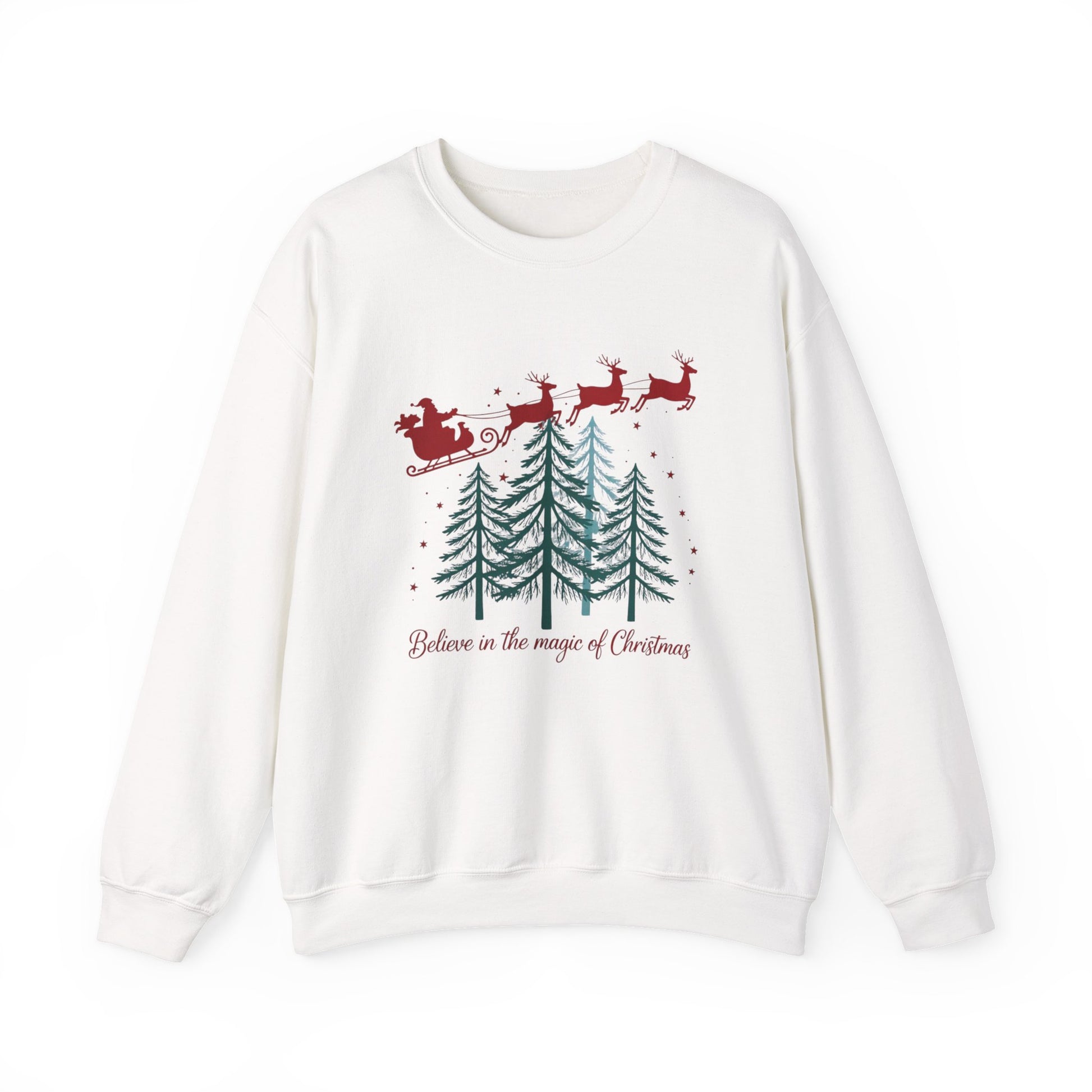Believe In The Magic Of Christmas Crewneck Sweatshirt - Samberule