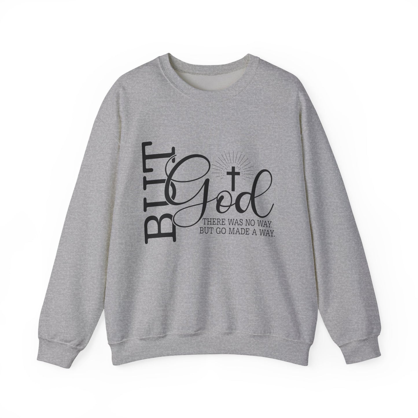 Inspirational Christian Faith Crewneck Sweatshirt