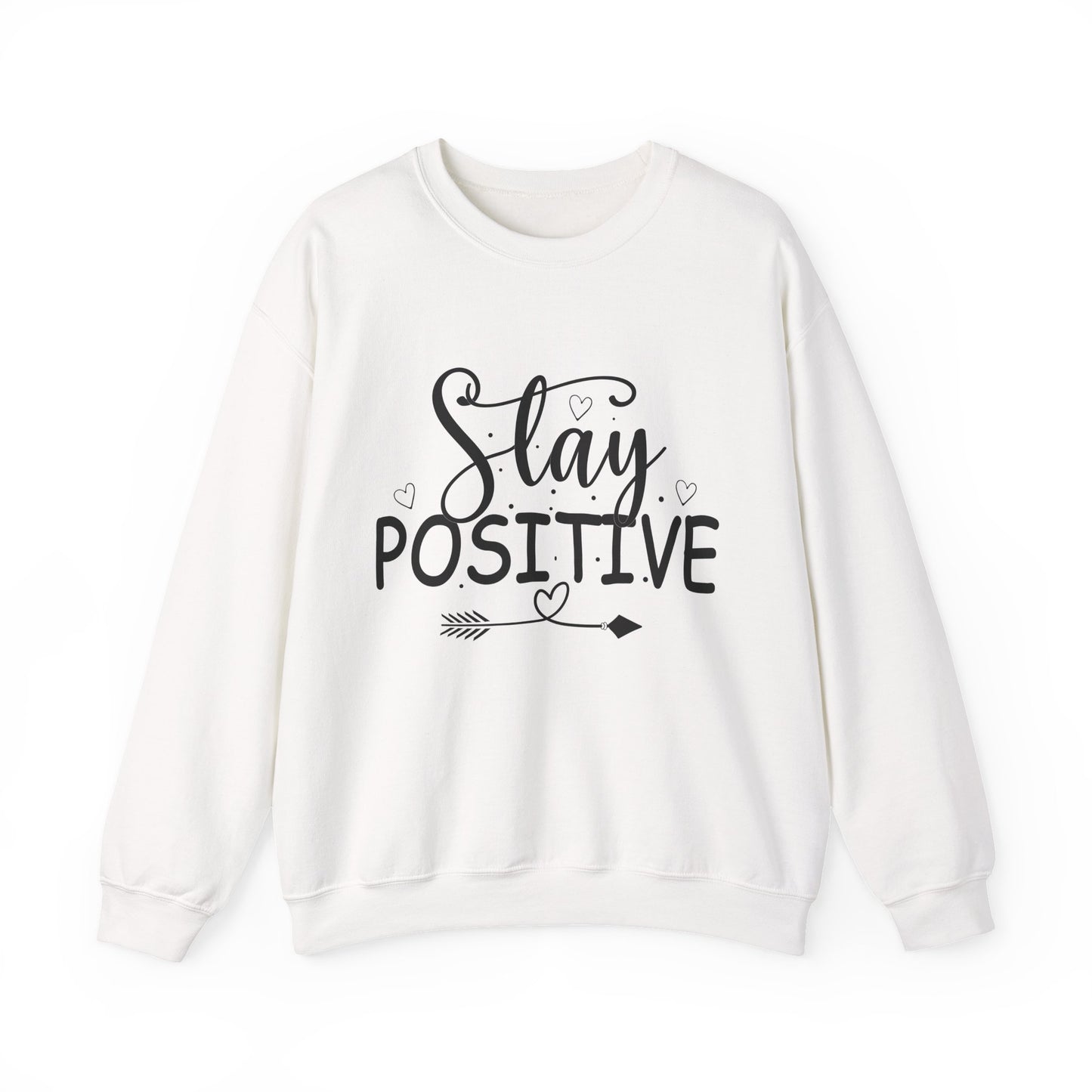 Stay Positive Mental Health Crewneck Sweatshirt