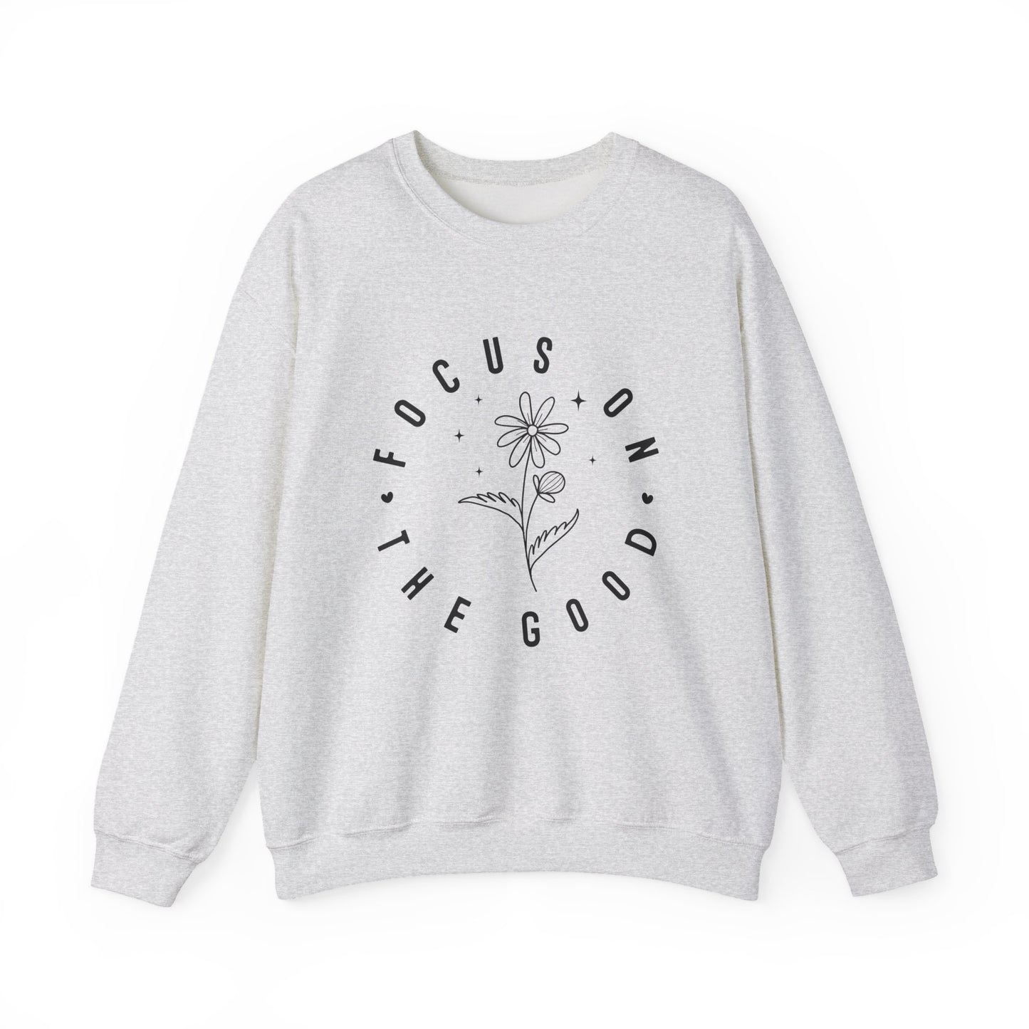 Focus on the Good Mental Health Crewneck Sweatshirt
