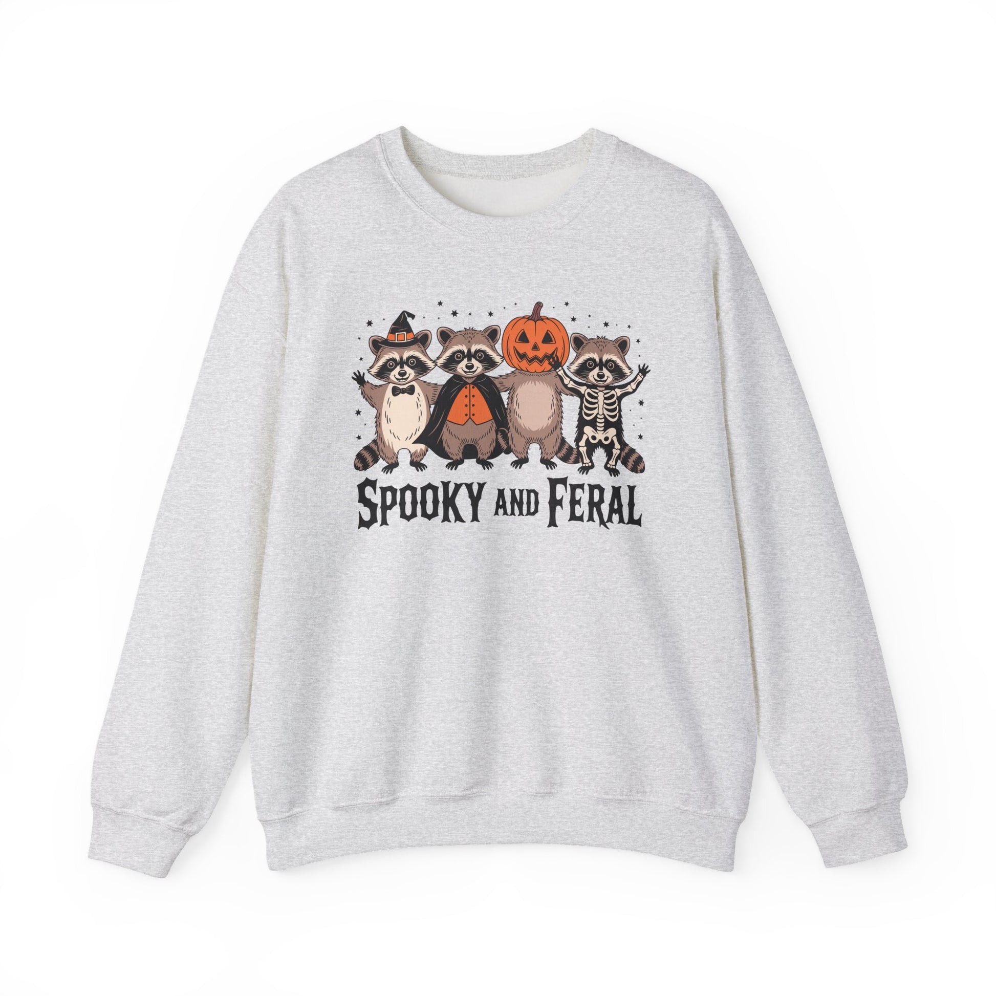 Spooky and Feral Halloween Crewneck Sweatshirt - Samberule