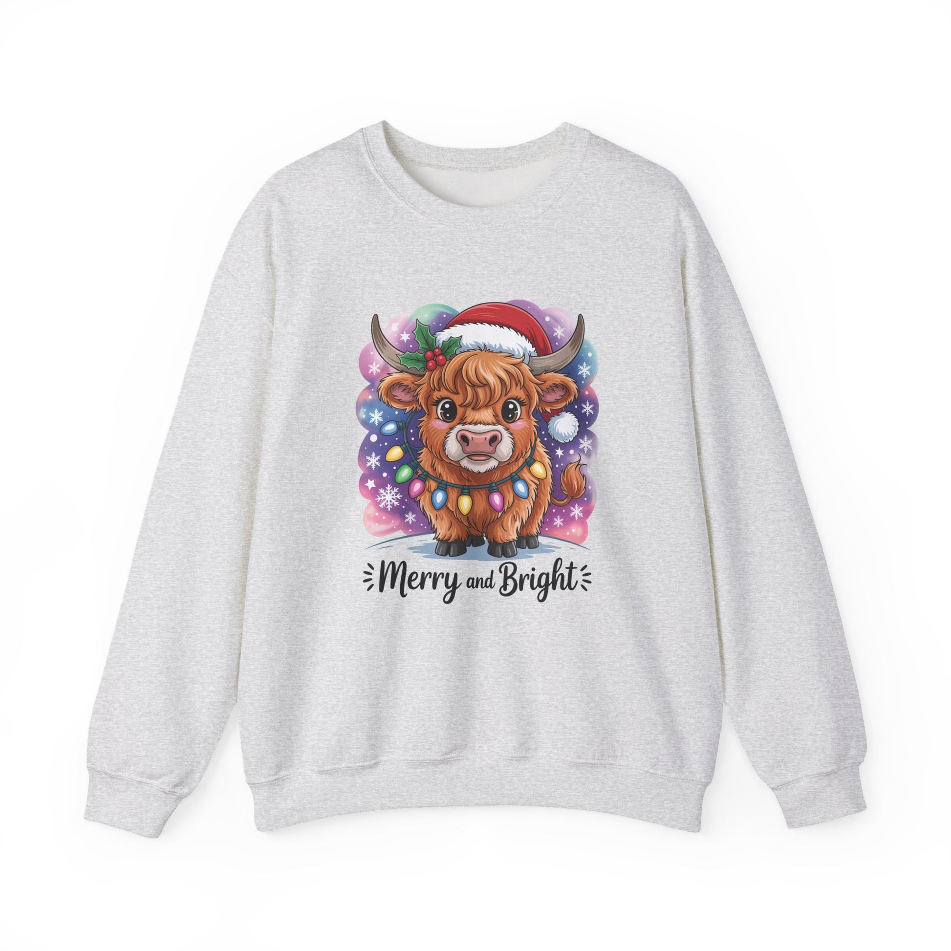 Merry and Bright Christmas Crewneck Sweatshirt - Samberule