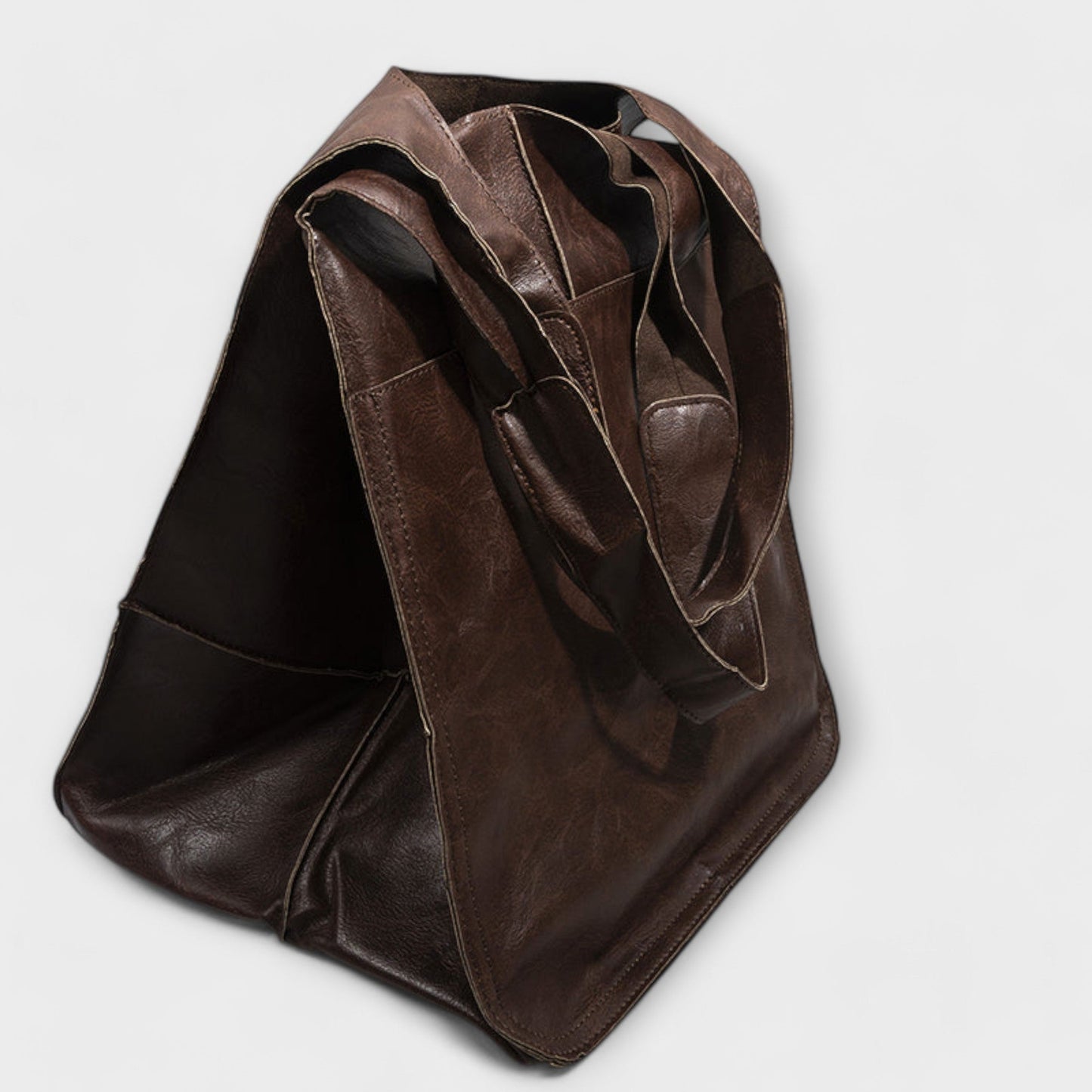 Stella - Vegan Leather Tote Bag - Samberule