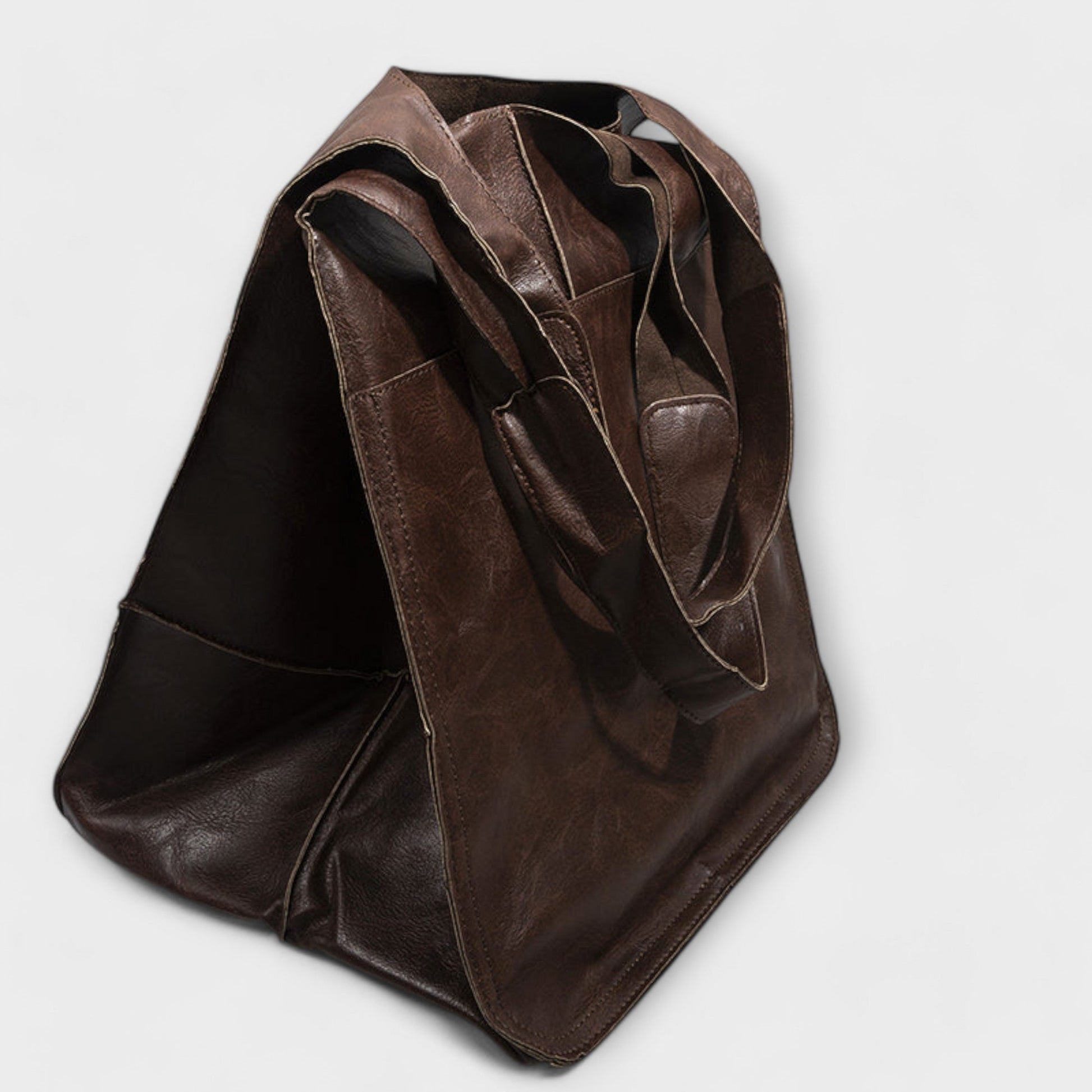 Stella - Vegan Leather Tote Bag - Samberule