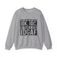 Casual Statement Sarcasm Crewneck Sweatshirt