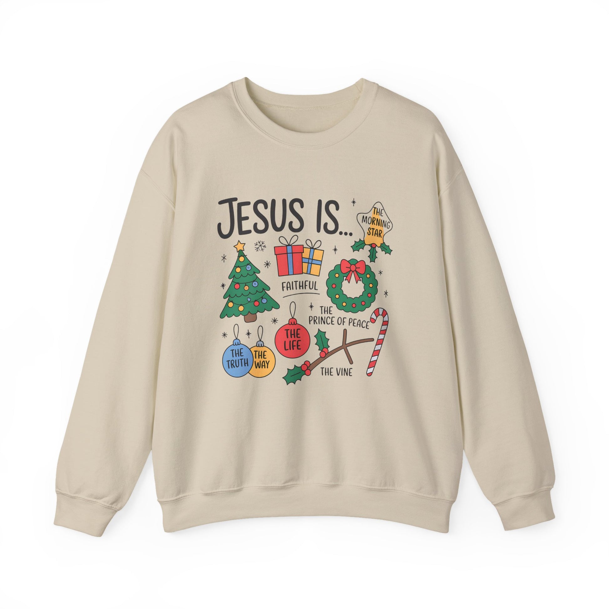 Jesus Christmas Crewneck Sweatshirt - Samberule
