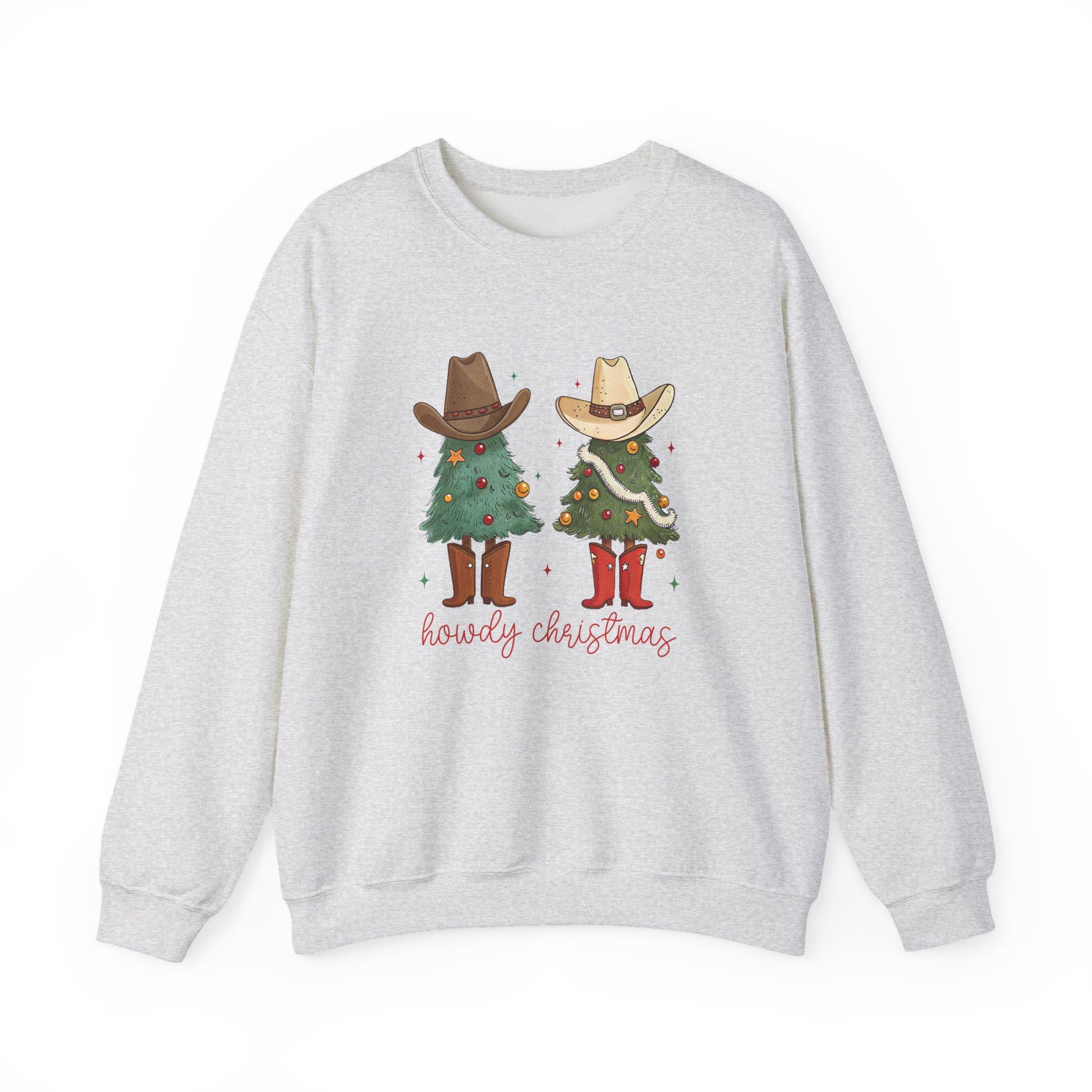 Howdy Cowboy Christmas Crewneck Sweatshirt - Samberule