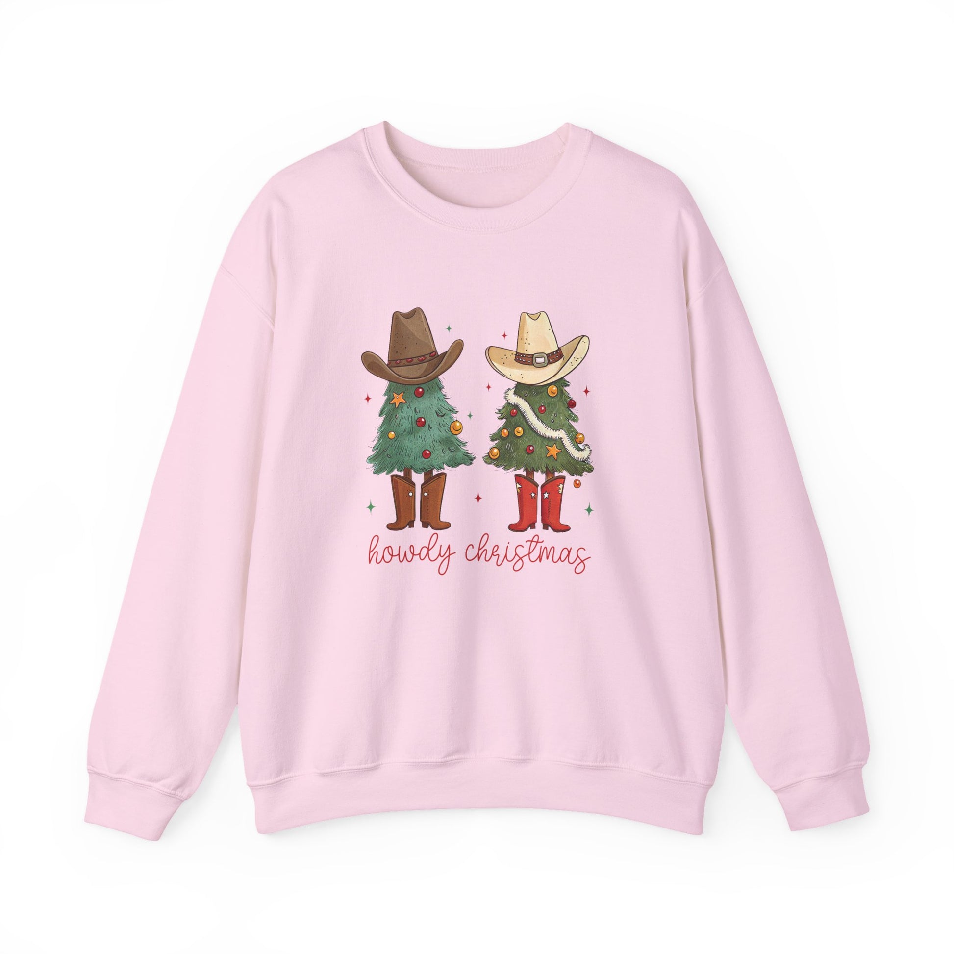 Howdy Cowboy Christmas Crewneck Sweatshirt - Samberule